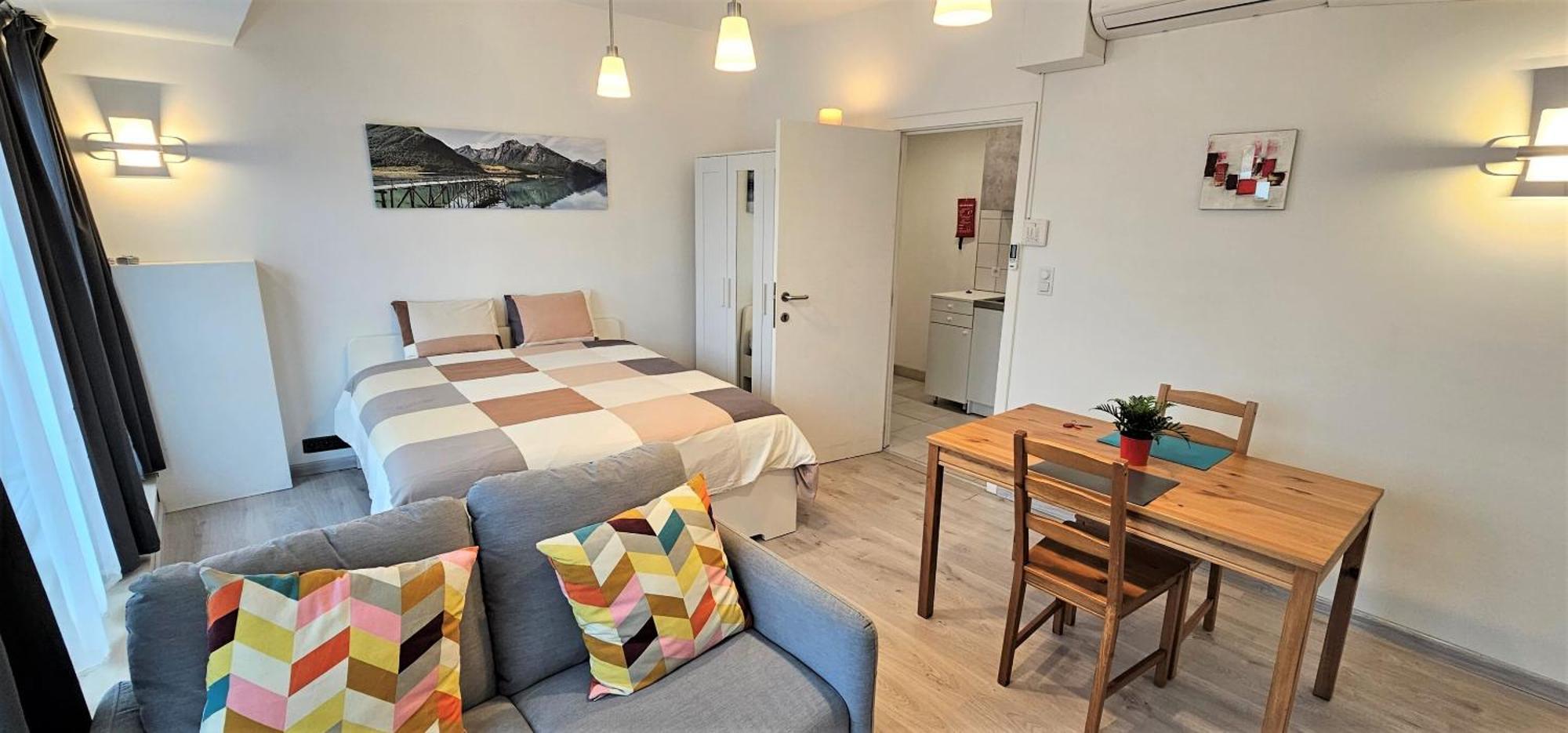 Apartment Chez Esmara Et Philippe Bruxelles Værelse billede