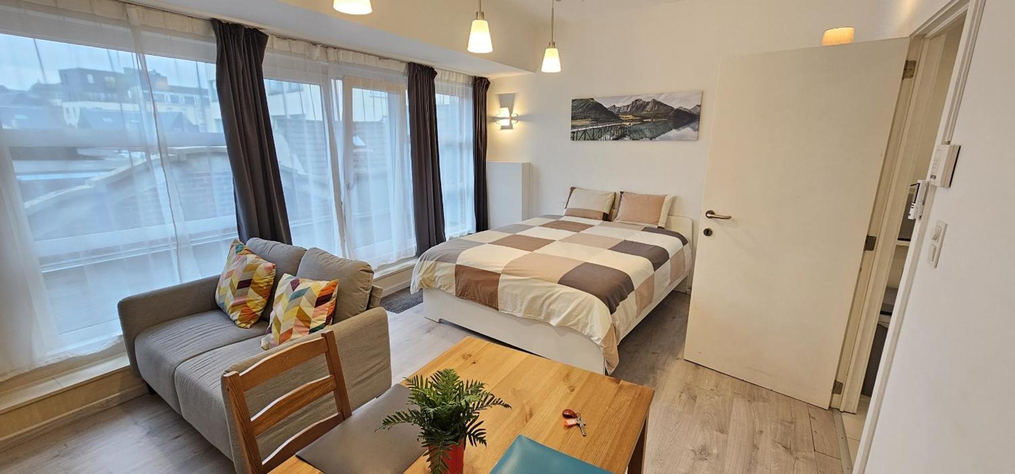 Apartment Chez Esmara Et Philippe Bruxelles Værelse billede