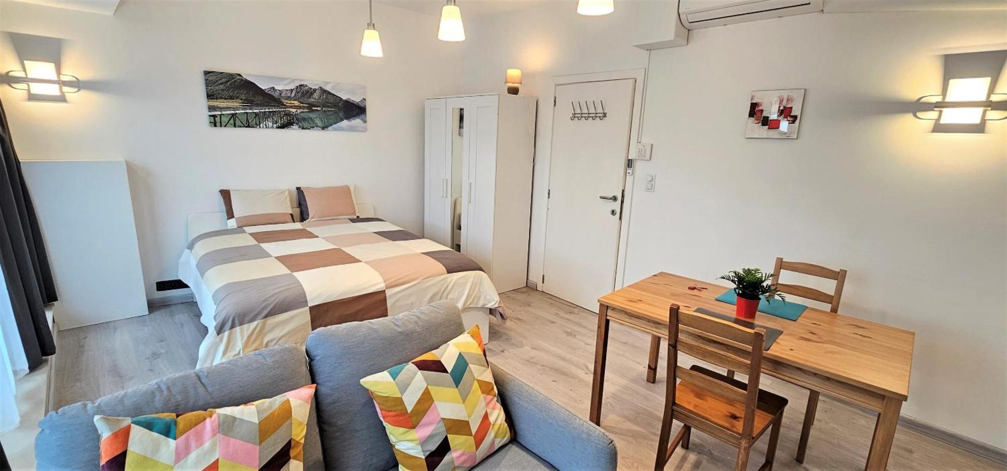 Apartment Chez Esmara Et Philippe Bruxelles Værelse billede